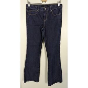 Calvin Klein Women's Size 6 Flare Jeans Dark Y2K 28 CK Denim
